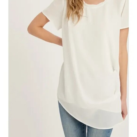 CLEAR OUT!!!! Asymmetric Modern Draped Top - Picture 6 of 12